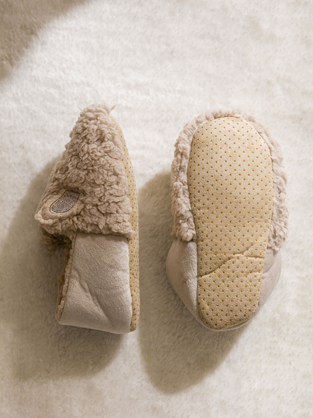 Woman BEIGE Home Slippers-3
