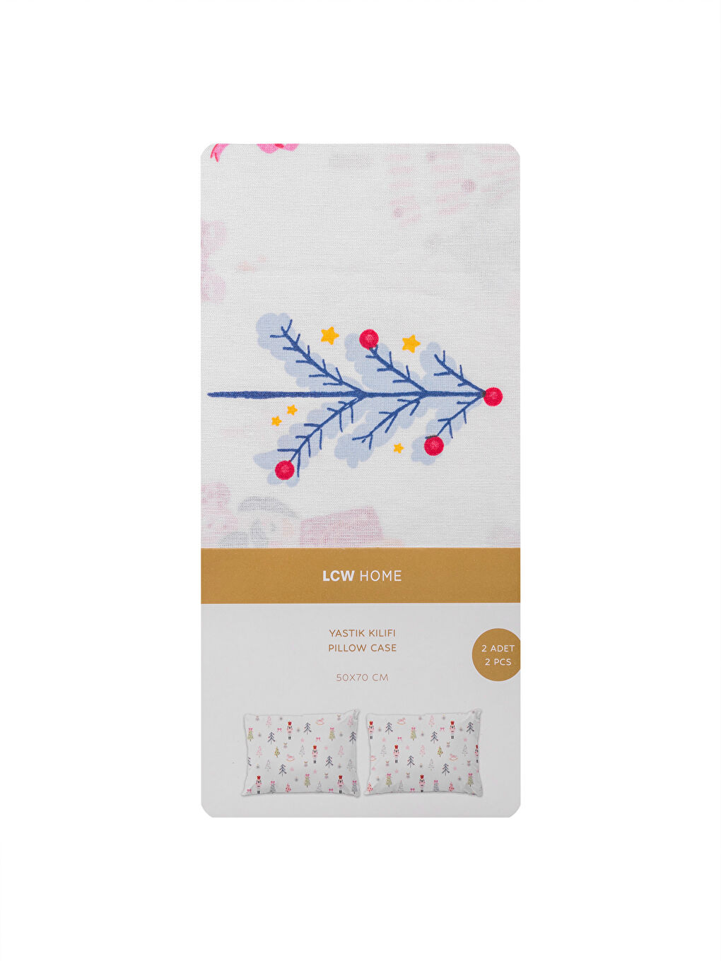 Printed Pillowcase 2 Pack 50x70 cm-3