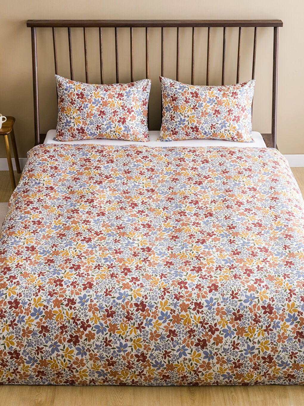 LCW HOME سێتی کەڤەری دووانە پەڕۆی گوڵدار چاپکراو -W5AJ72Z8-F9C