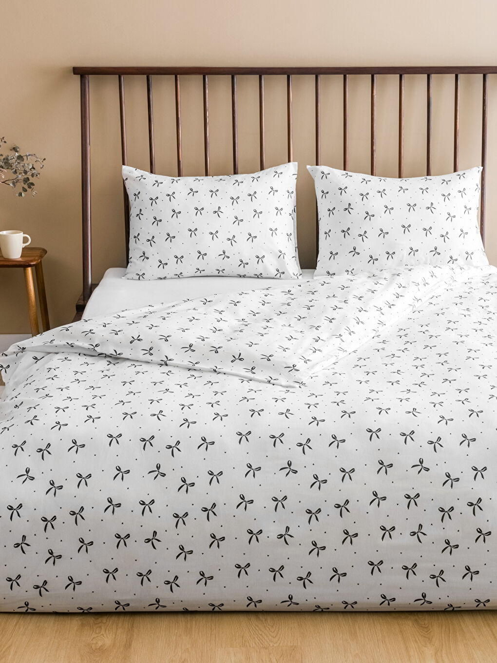 LCW HOME سێتی کەڤەری دووانە پەڕۆ ڕه‌ش -W5AK34Z8-LQJ