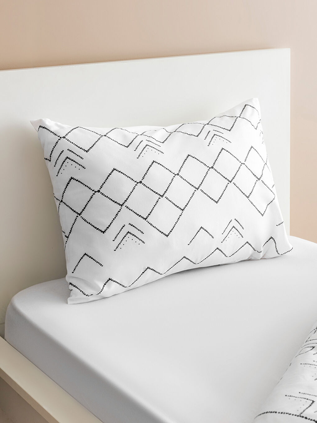 LCW HOME سێتی کەڤەری تاکە پەڕۆی نەخشدار و هێڵدار -W5AK59Z8-F9C