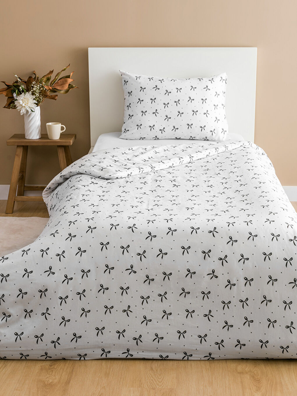 LCW HOME سێتی کەڤەری تاکە پەڕۆ تێكه‌ڵاو -W5AP35Z8-F9C