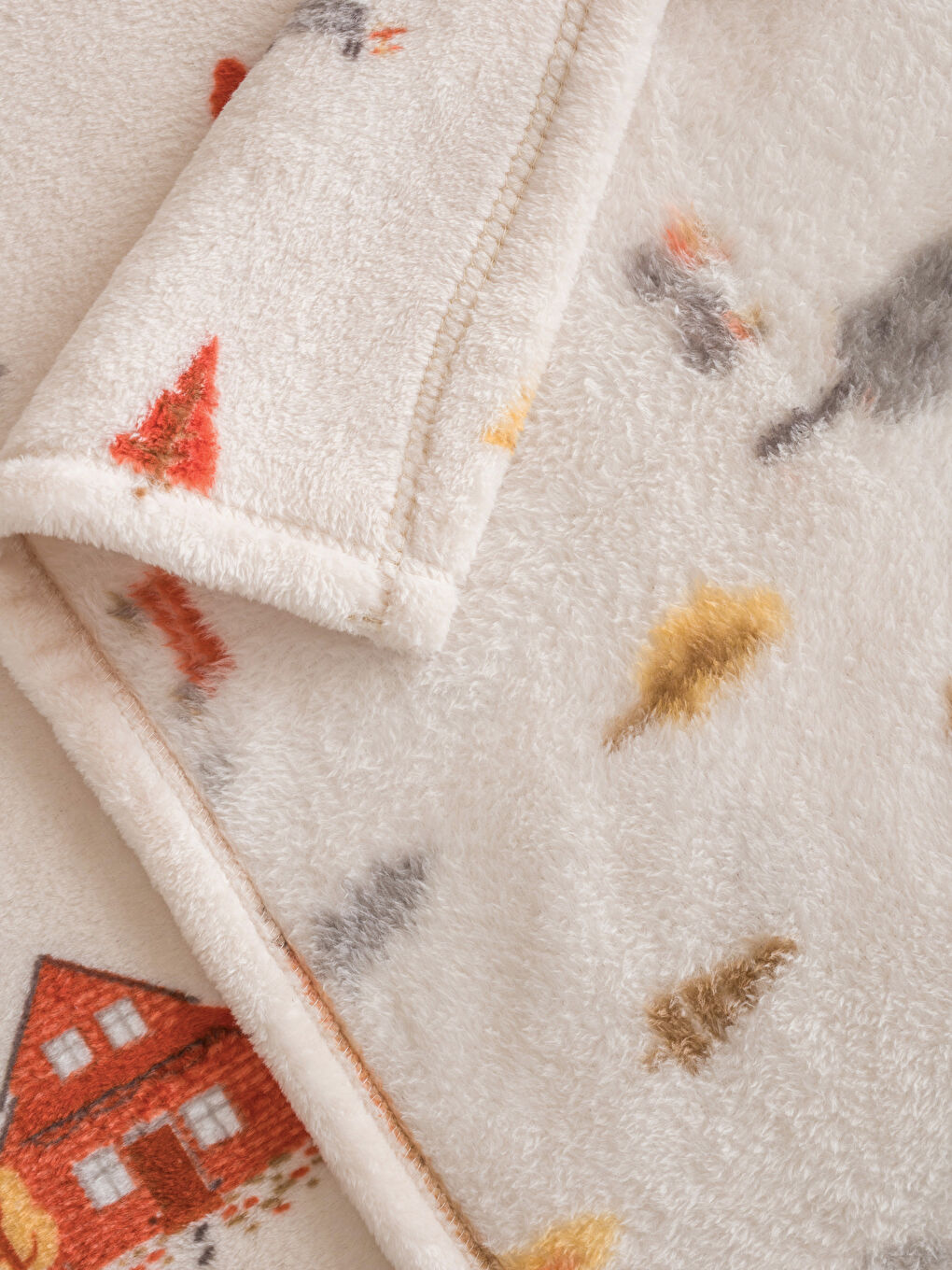 LCW HOME Printed Double Blanket 200x220 cm -W5AQ05Z8-YJ9