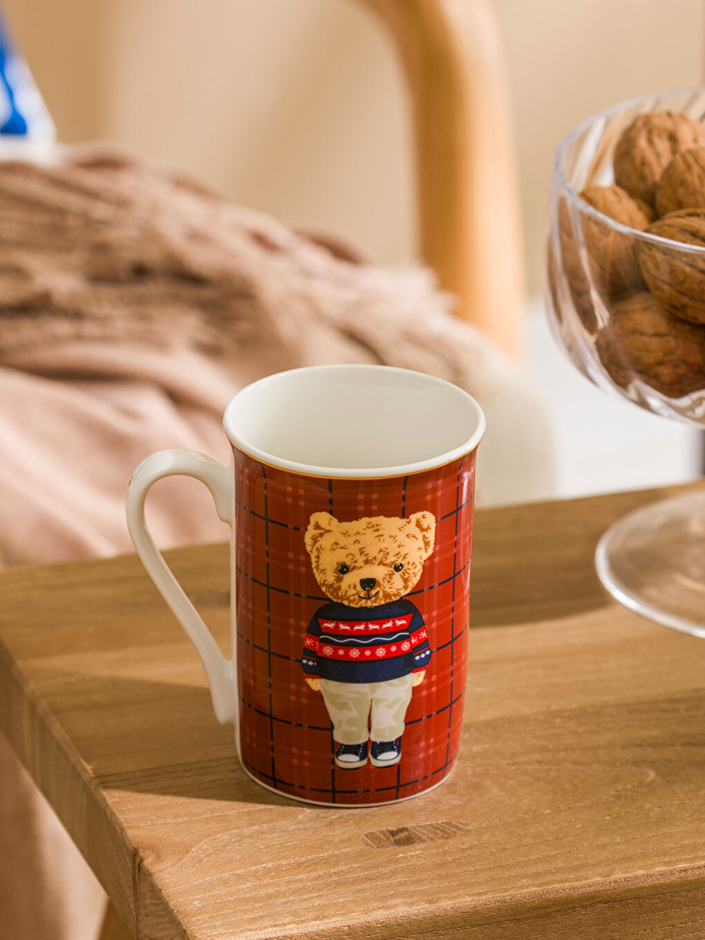 Teddy Bear Printed Porcelain Mug 363 ml-1