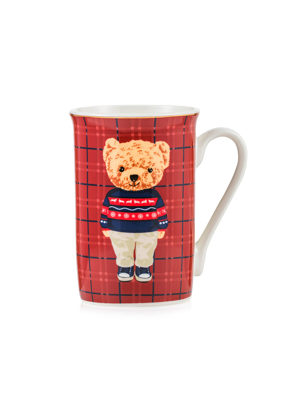 Teddy Bear Printed Porcelain Mug 363 ml-4