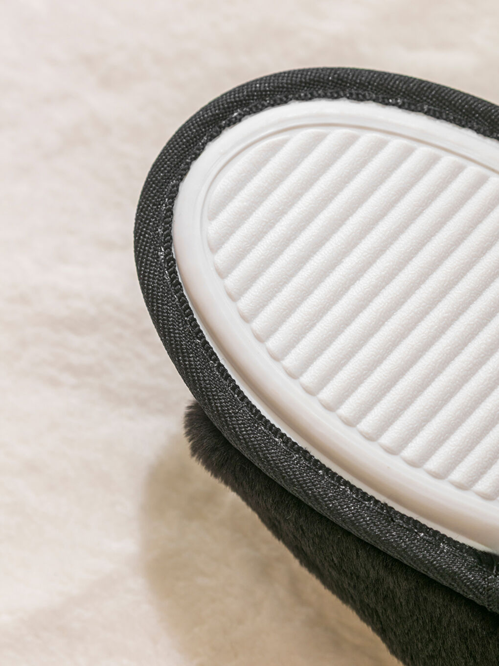 Woman BLACK Home Slippers-4