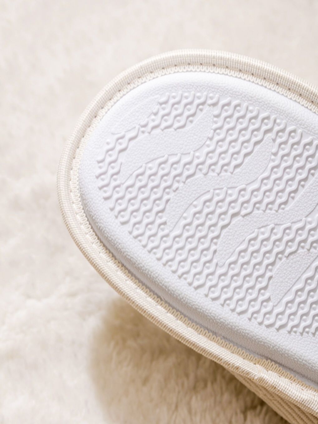 Woman BEIGE Home Slippers-4