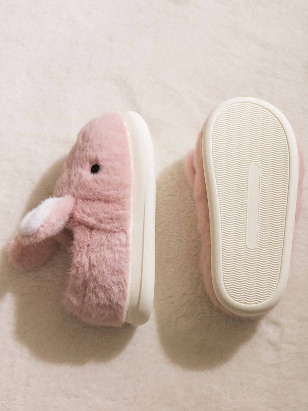 Woman PINK Slipper Boots-3