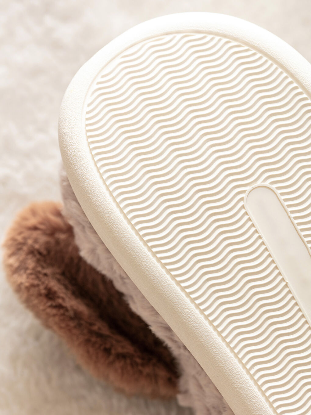 Dog Figure Plush Women's Home Slippers-4
