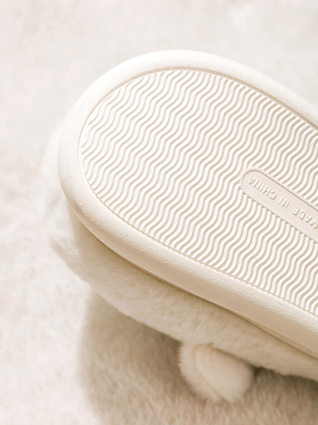 Woman ECRU Home Slippers-4