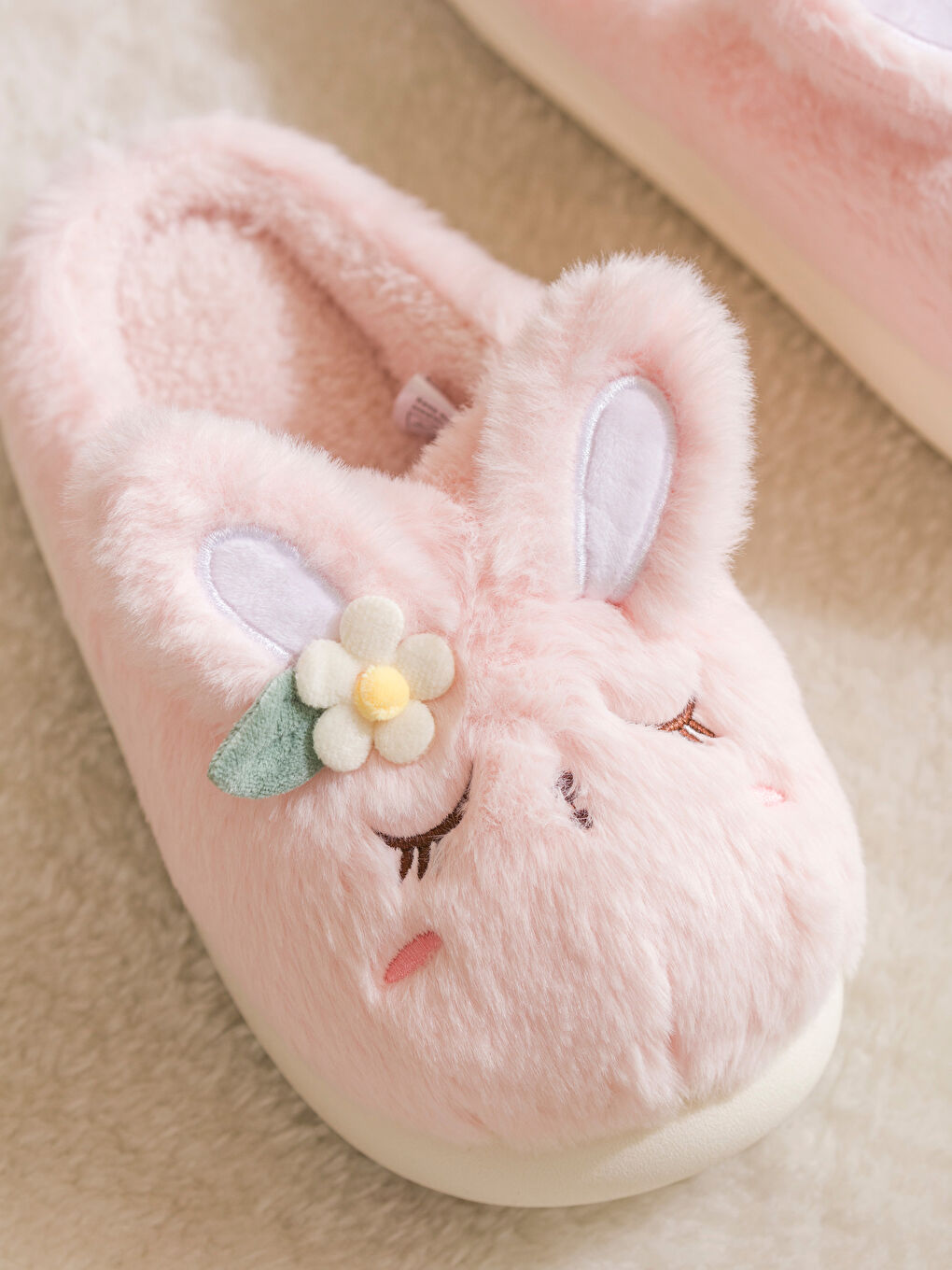 Rabbit Figured Women's Home Slippers-2