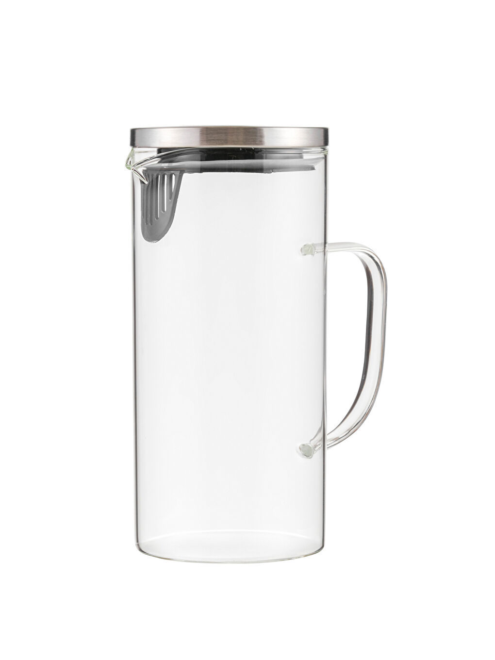 Metal Lid Glass Pitcher 1400 ml-4
