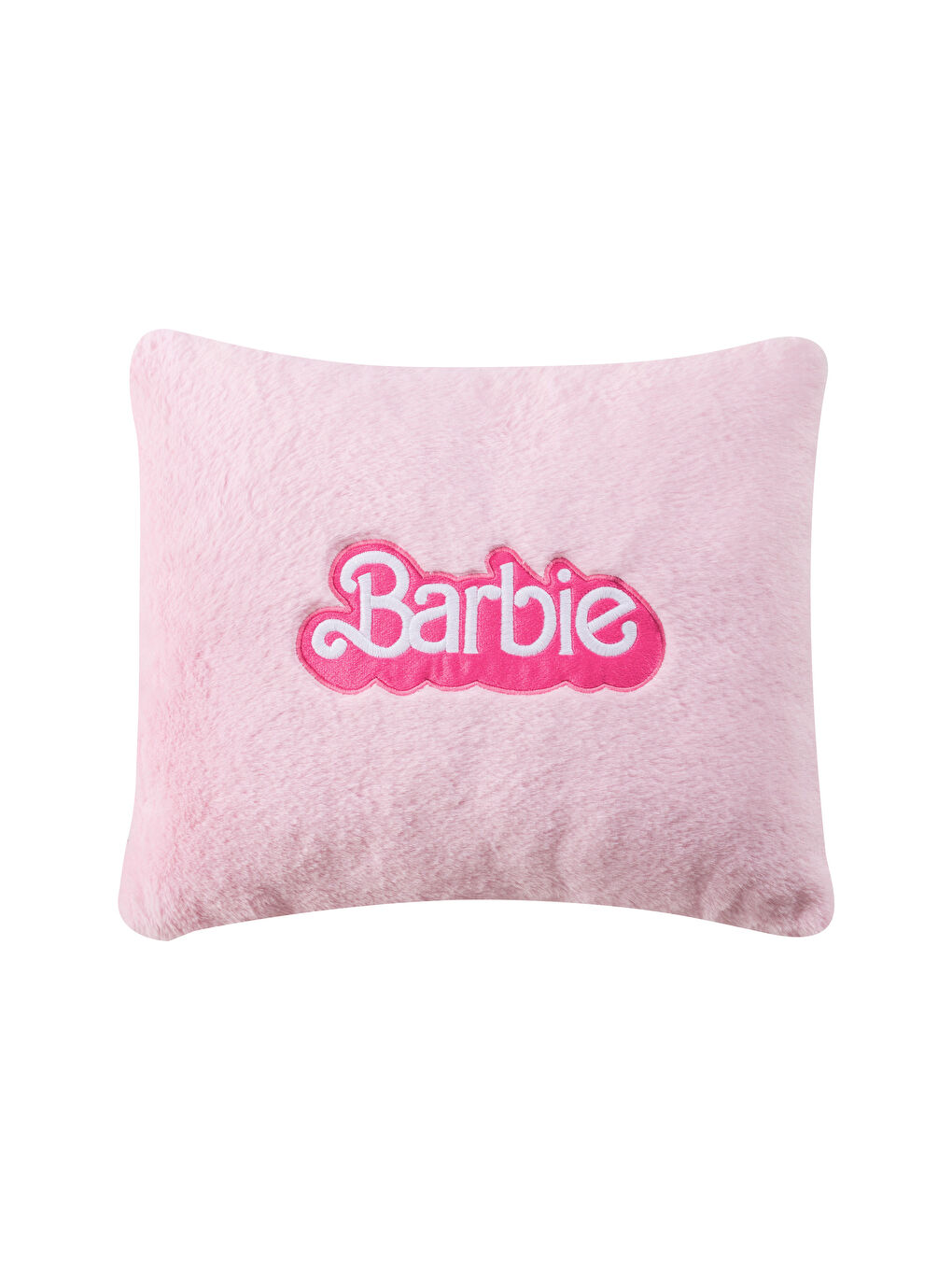 LCW HOME Barbie Embroidered Plush Cushion 35x45 cm -W5AU14Z4-JH4