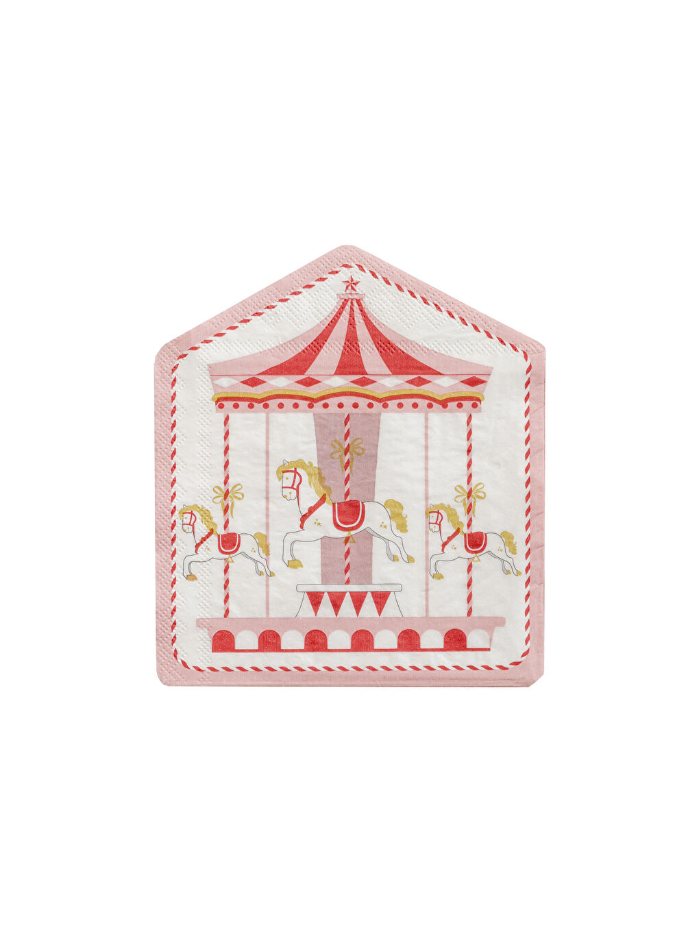 Carousel Printed Paper Napkin 20 Pack-4