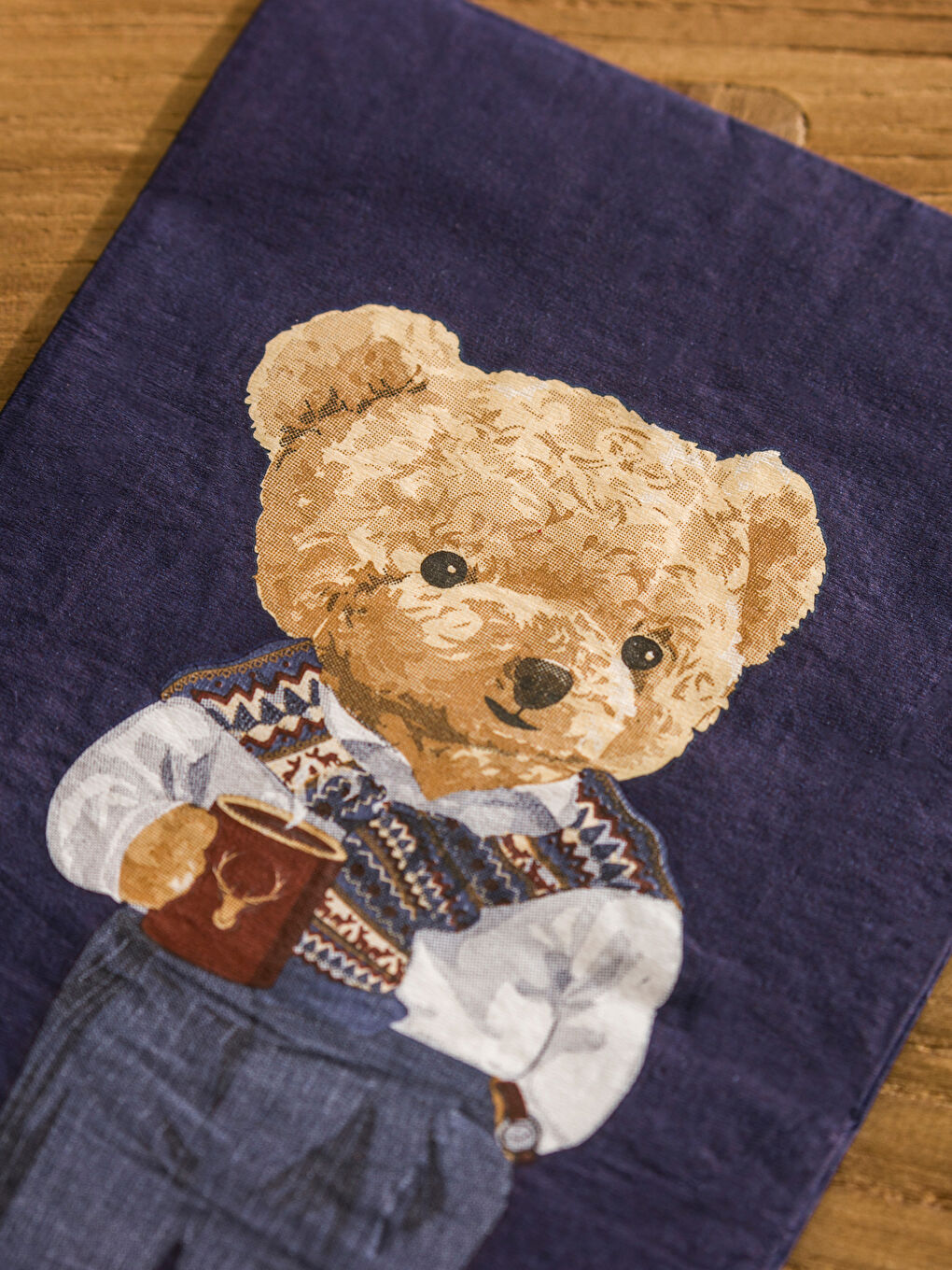Teddy Bear Printed Paper Napkins 20 Pieces-2