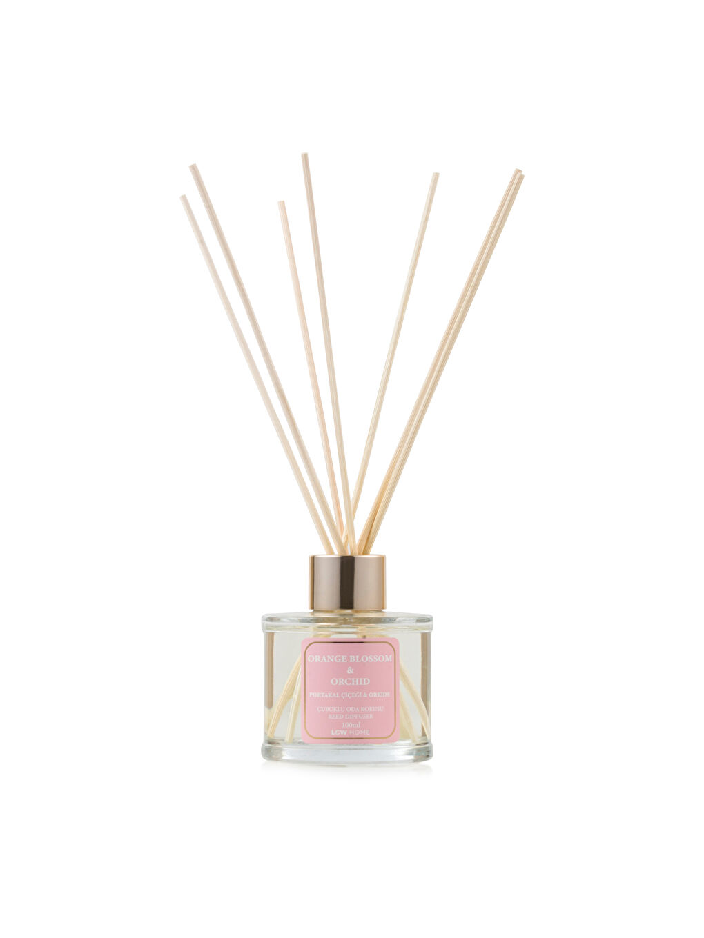 معطر الغرفة برائحة زهرة البرتقال مع أعواد 100 مل-4