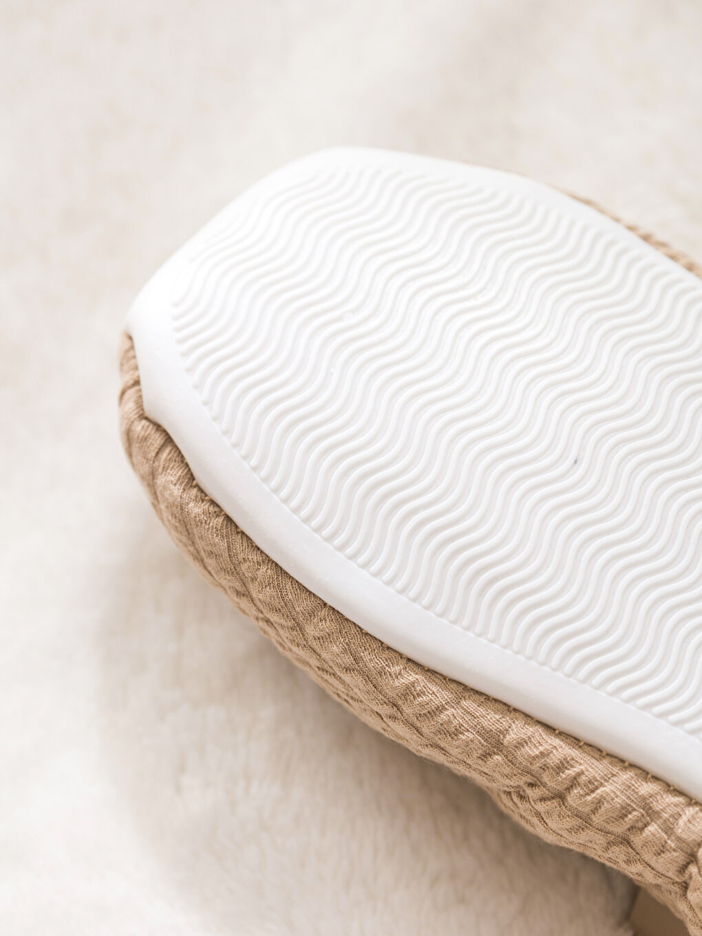 ქალი ბეჟი სახლის ფეხსაცმელი-4