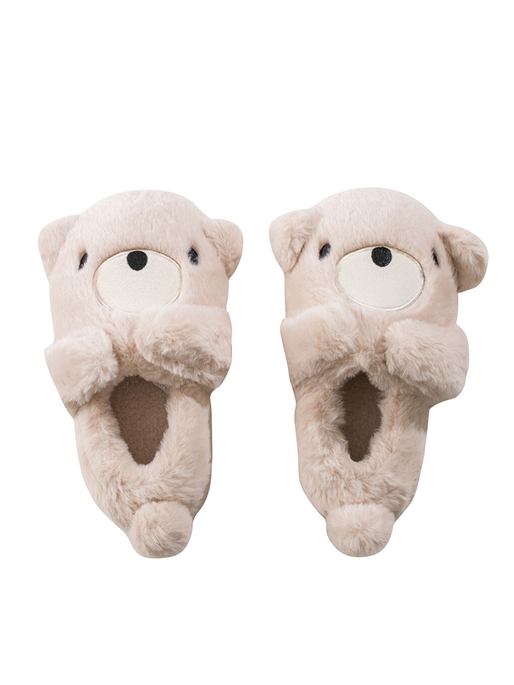Bear Figured Women's Home Slippers-5