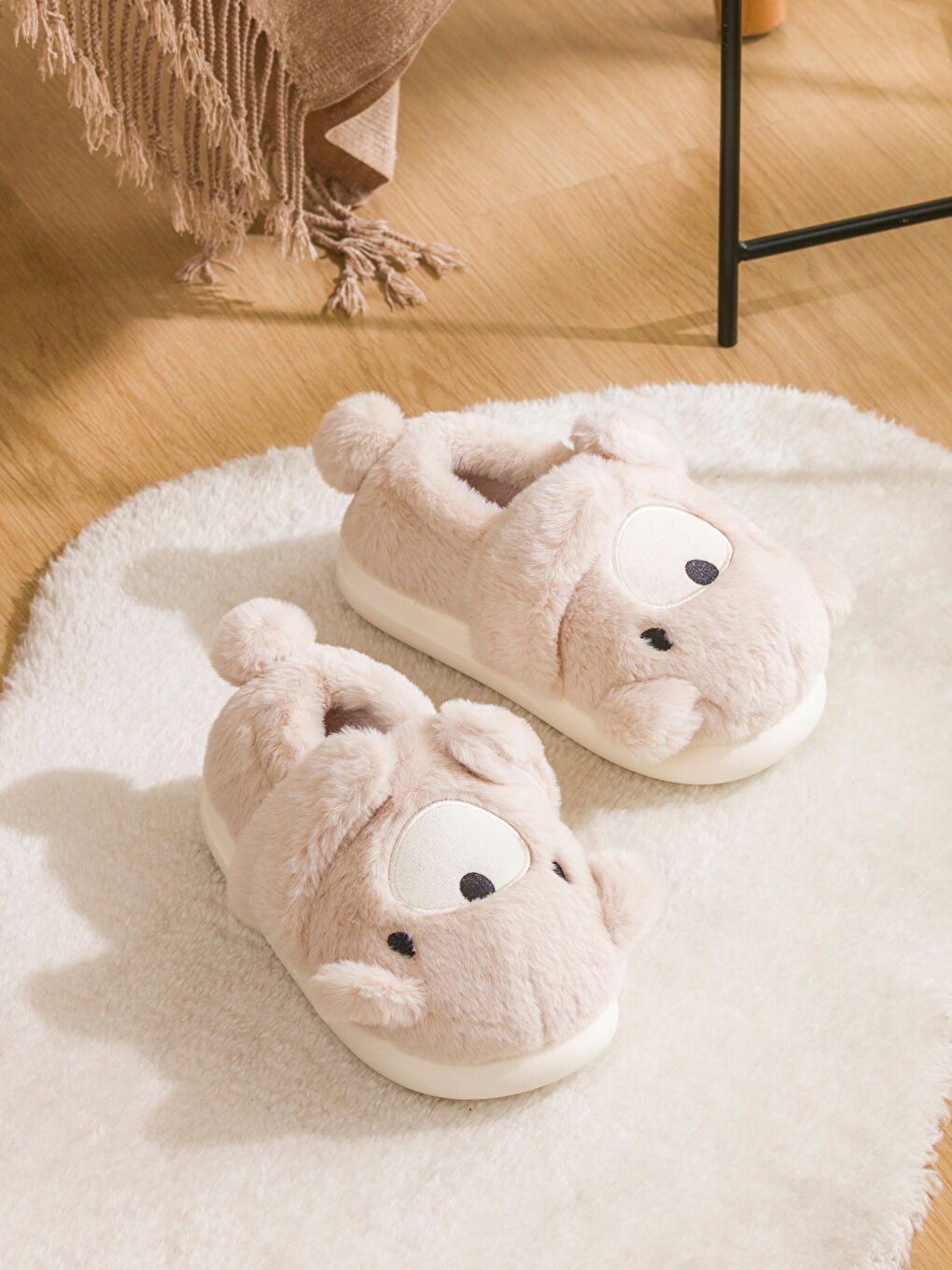 Bear Figured Women's Home Slippers