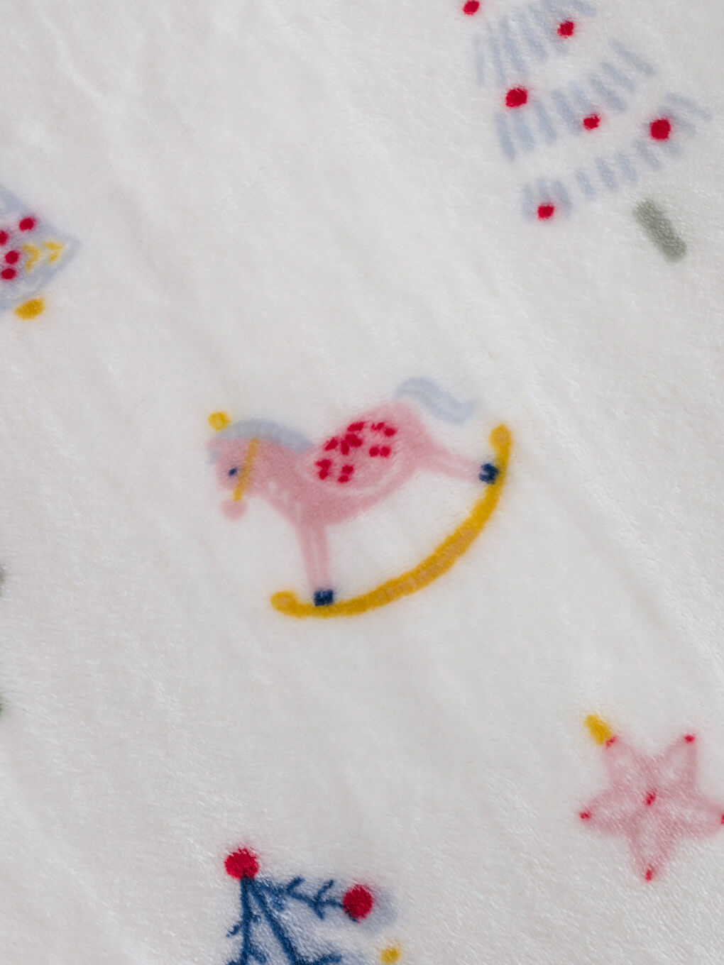 Bow Printed Single Bed Blanket 150x220 cm-2