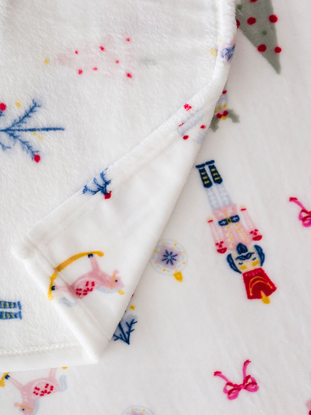 Bow Printed Single Bed Blanket 150x220 cm-3