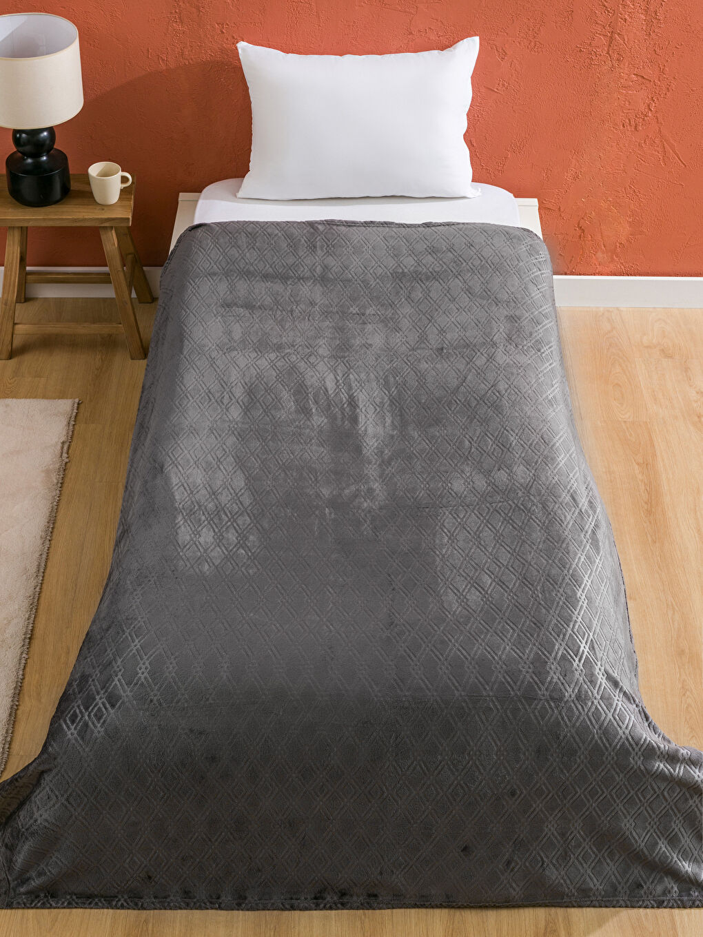 LCW HOME Patterned Single Blanket 150x200 Cm -W5BN89Z8-UJQ