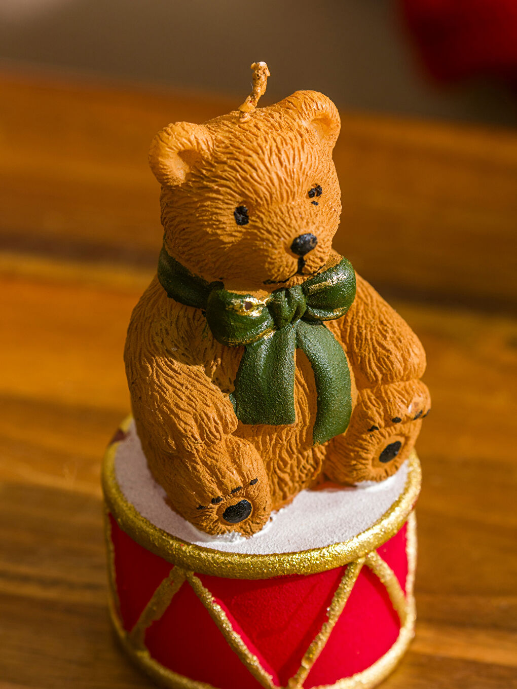 Bear Figurine Decorative Candle 11 cm-2