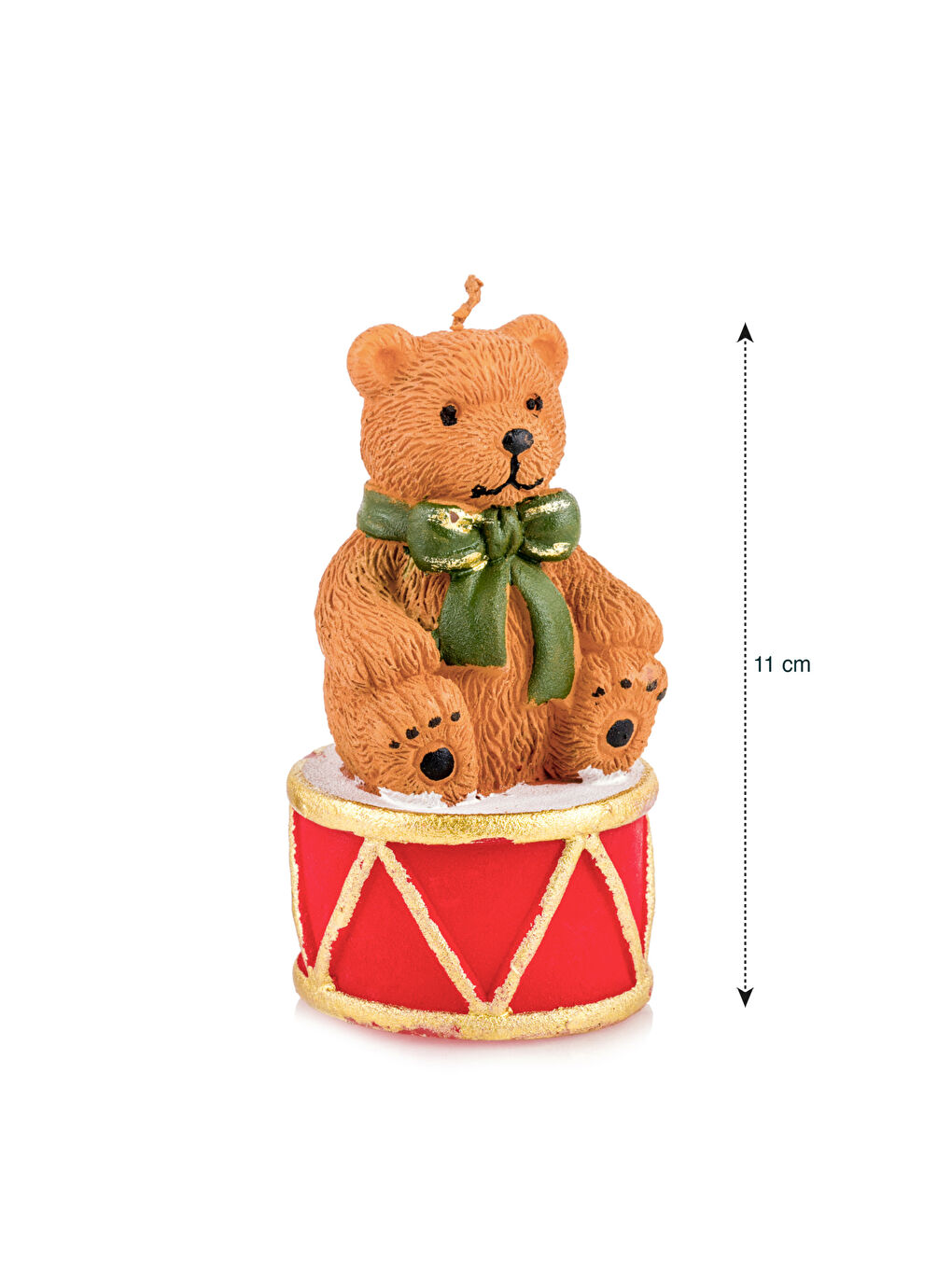 Bear Figurine Decorative Candle 11 cm-3