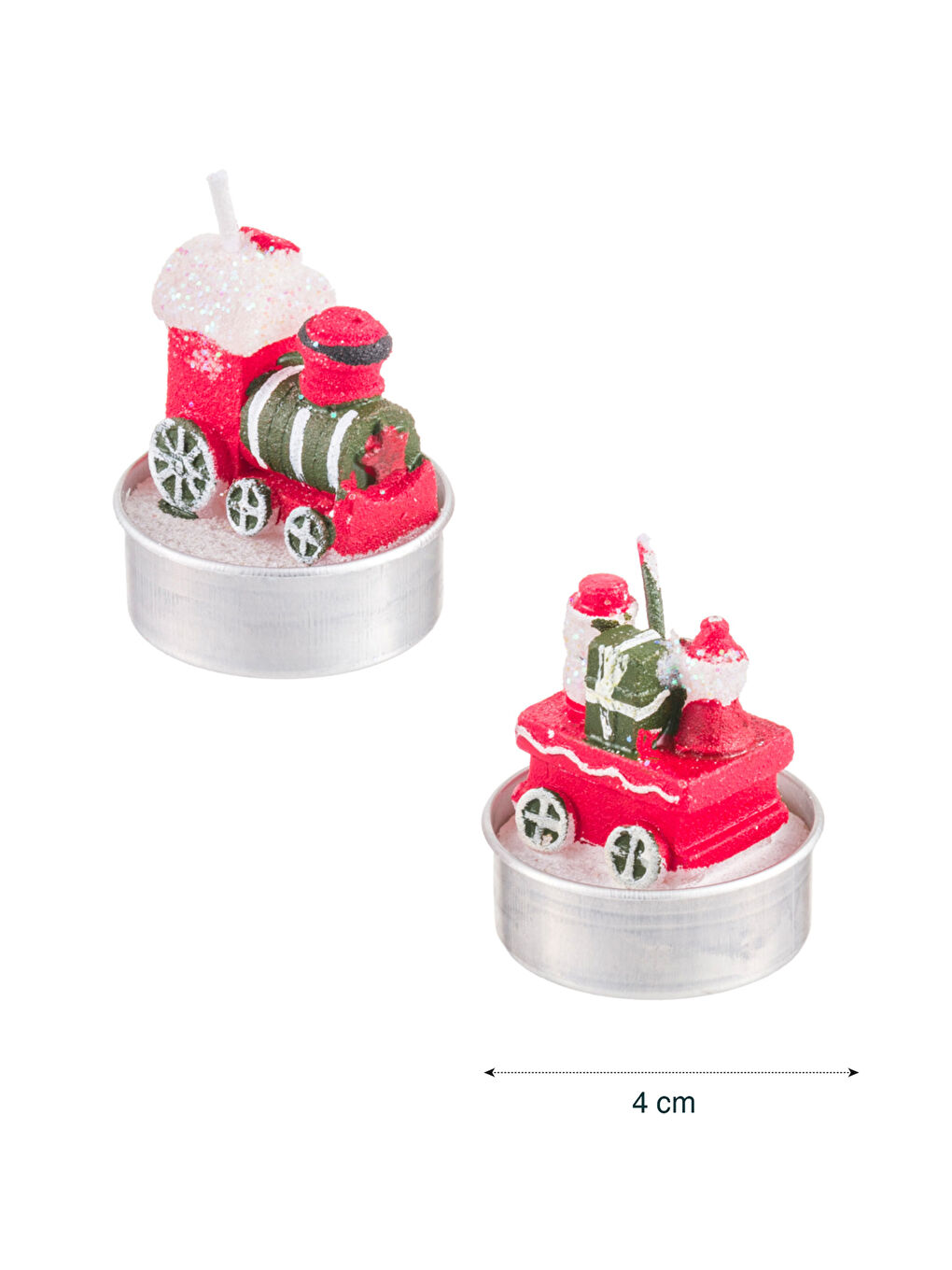 Christmas Themed Decorative Candle 6-pack-4