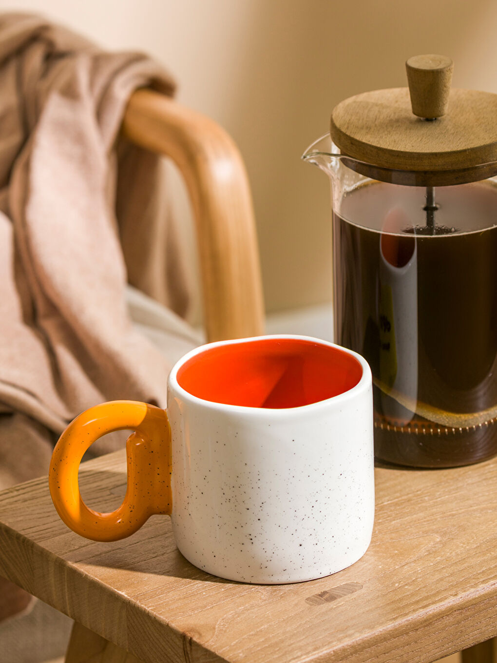LCW HOME Text Printed Ceramic Mug 450 ml -W5BY29Z8-M0T