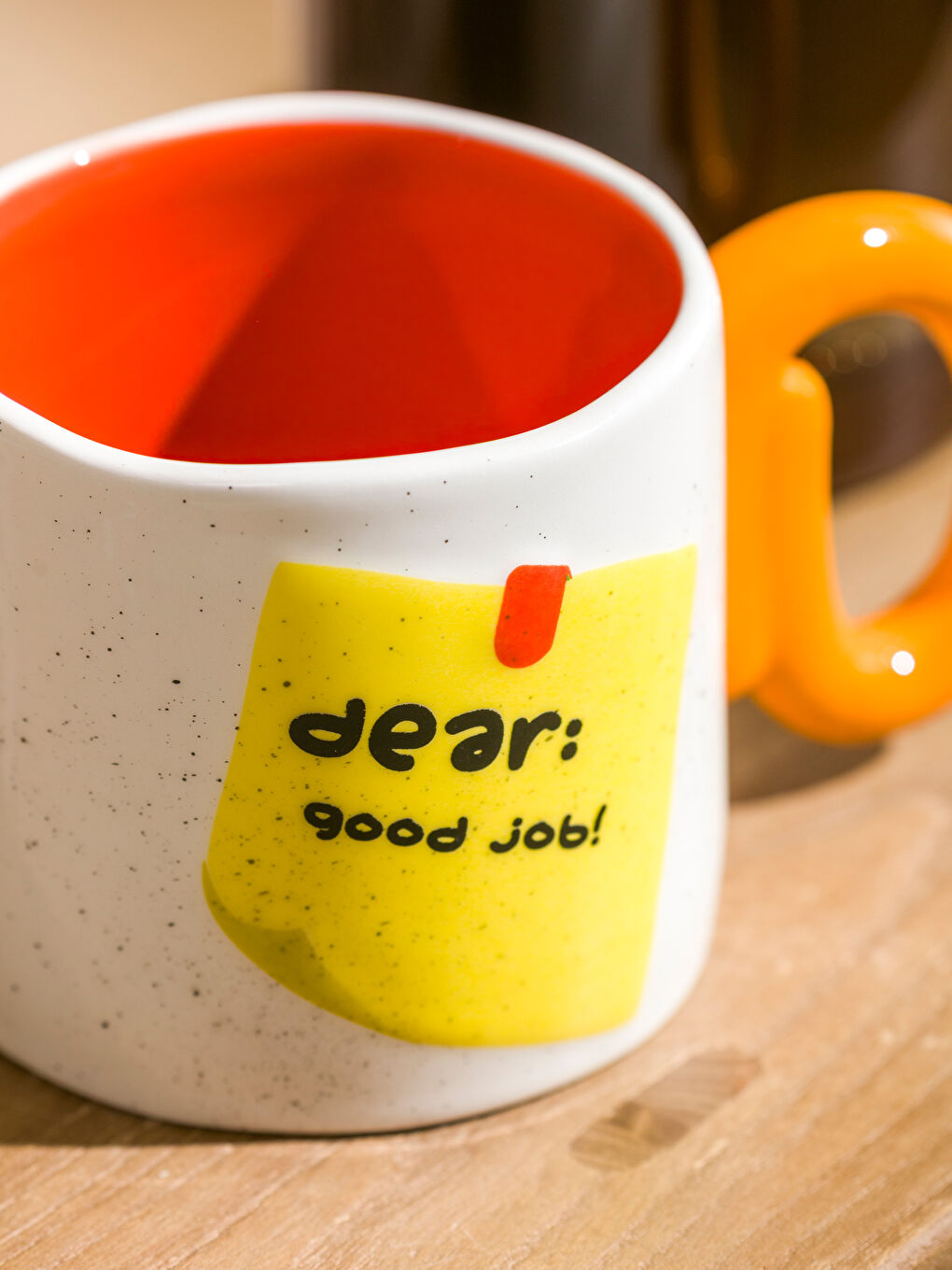 LCW HOME Text Printed Ceramic Mug 450 ml -W5BY29Z8-M0T