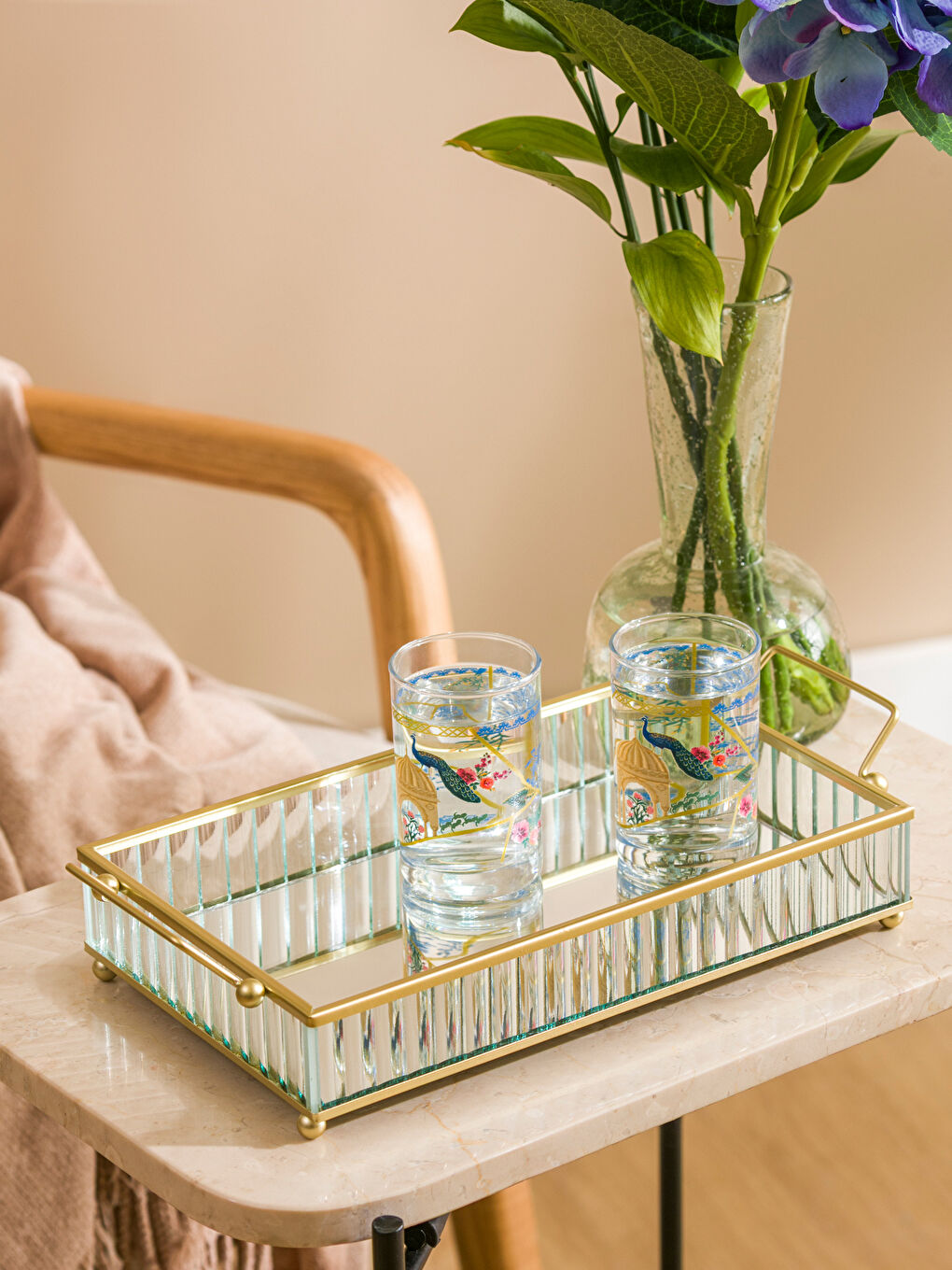 Decorative Serving Tray 26 cm