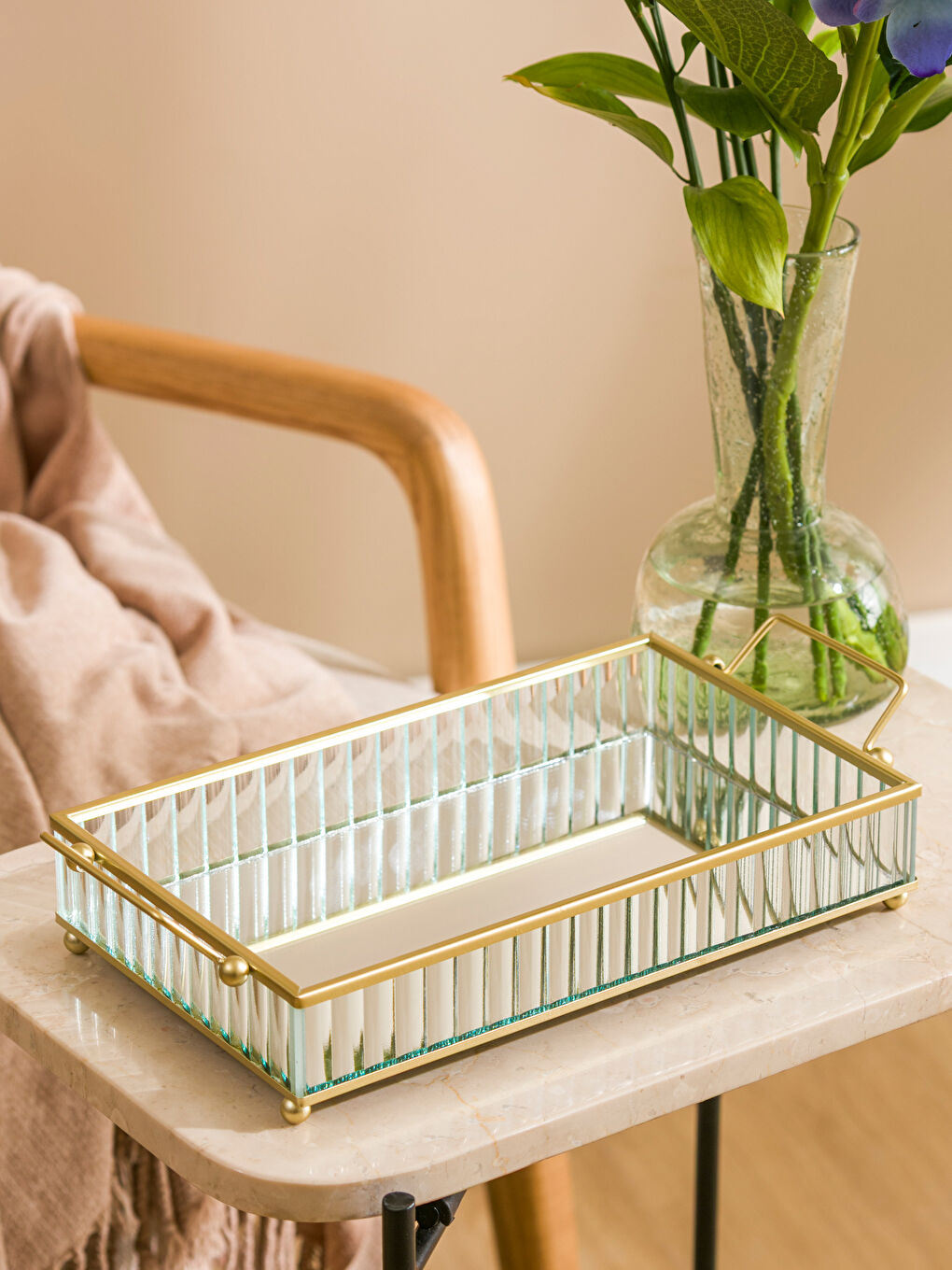 Decorative Serving Tray 26 cm-1