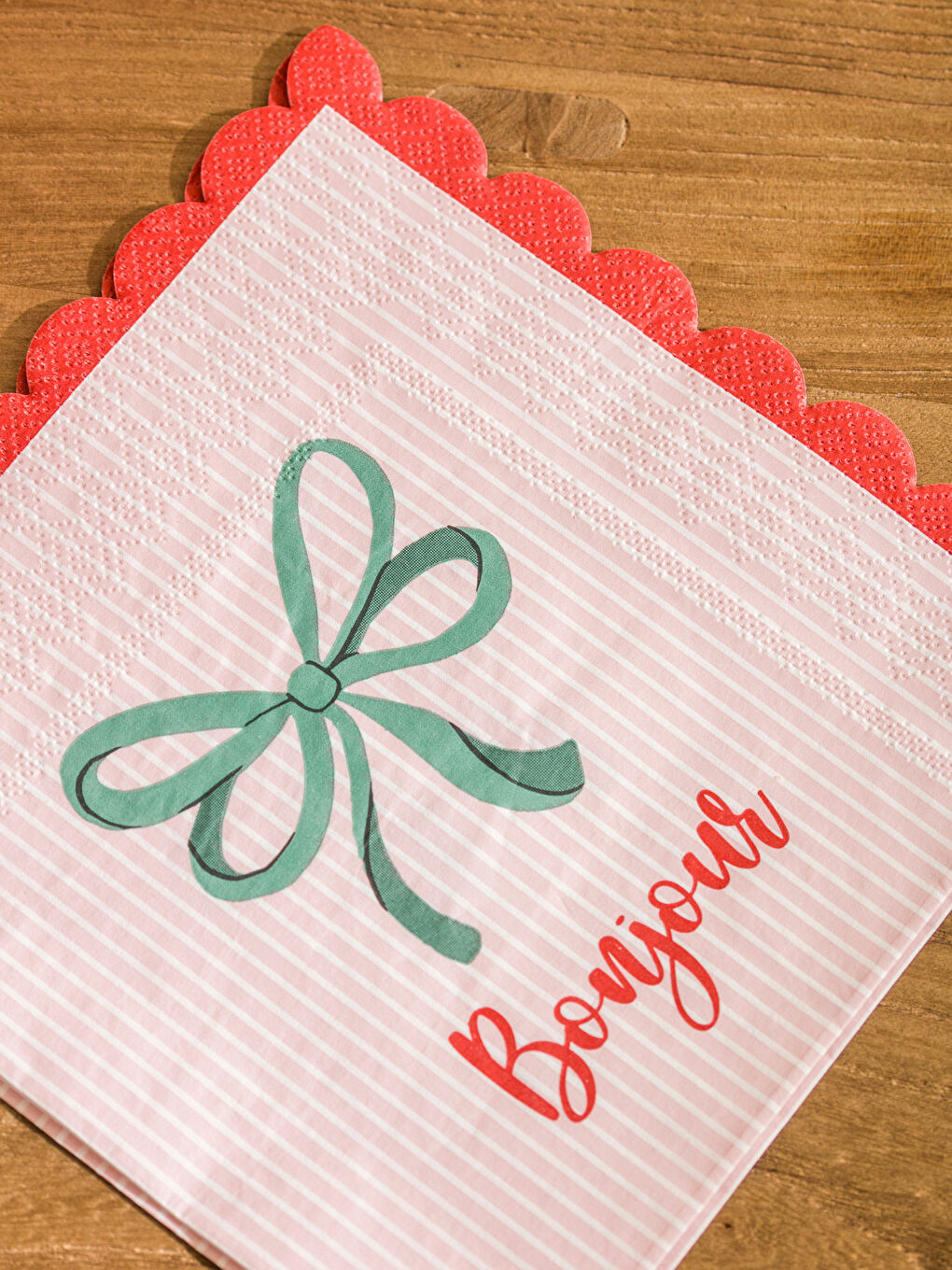 Bow Printed Paper Napkin 20 Pack-2