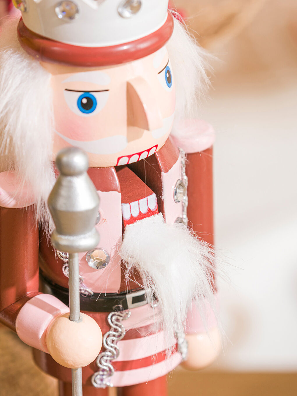 Nutcracker Figured Wooden Figurine 25 Cm-2
