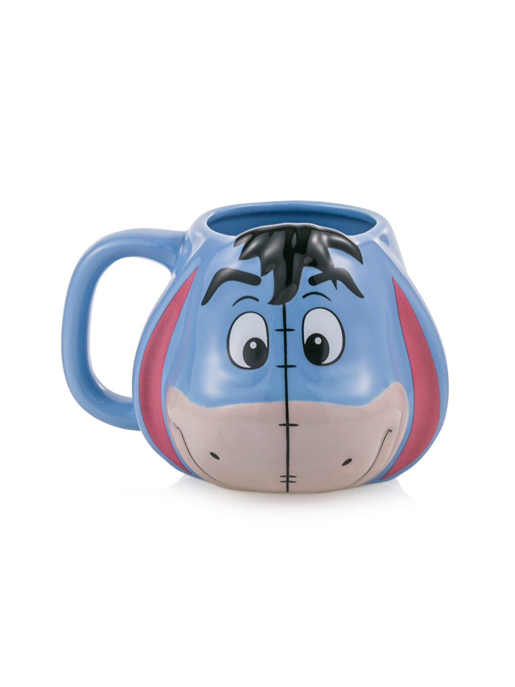 Mavi Winnie The Pooh Eeyore Baskılı Seramik Kupa 520 ml-4