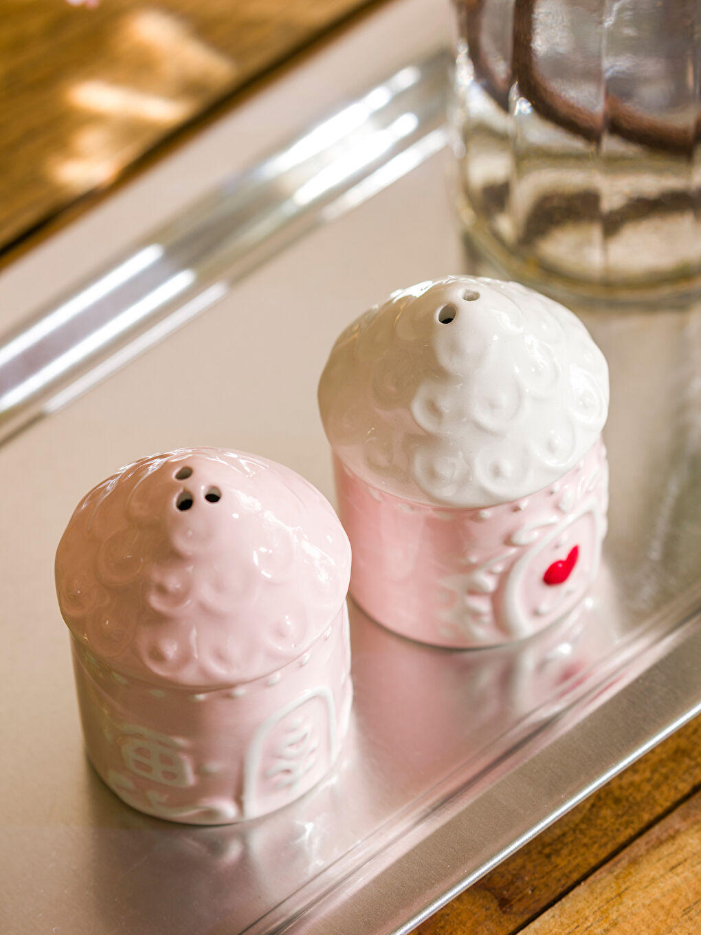 PINK Salt & Pepper Shakers-2