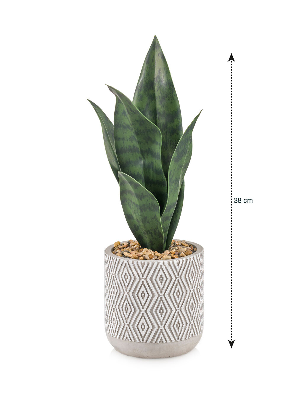 Декоративно изкуствено цвете 38 см-3