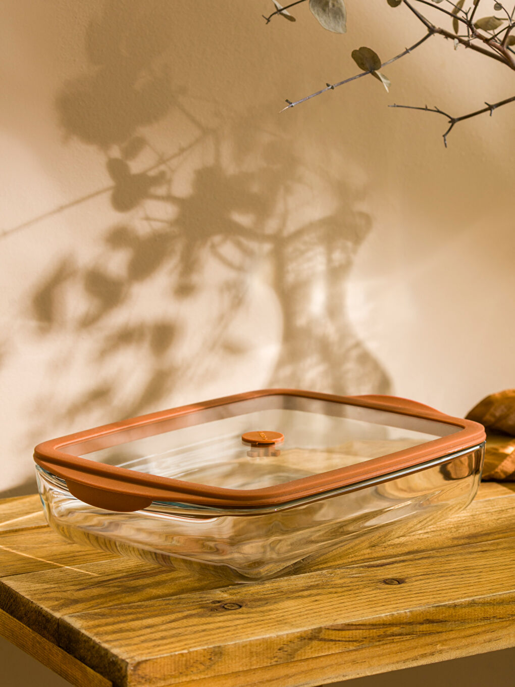 Renksiz Cam Fırın Kabı 28 cm