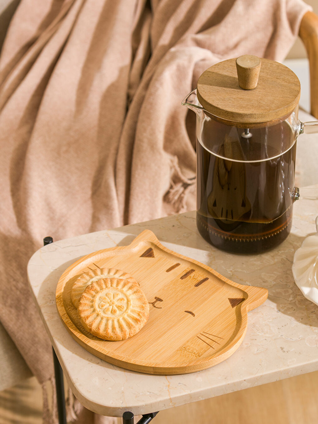 BROWN Serving Tray