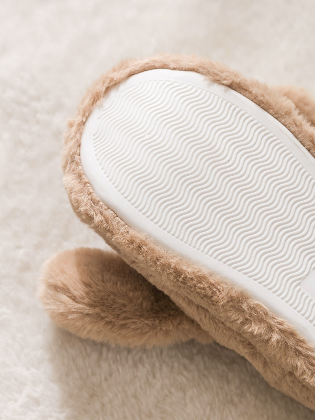 Animal Figured Plush Women's Home Slippers-4