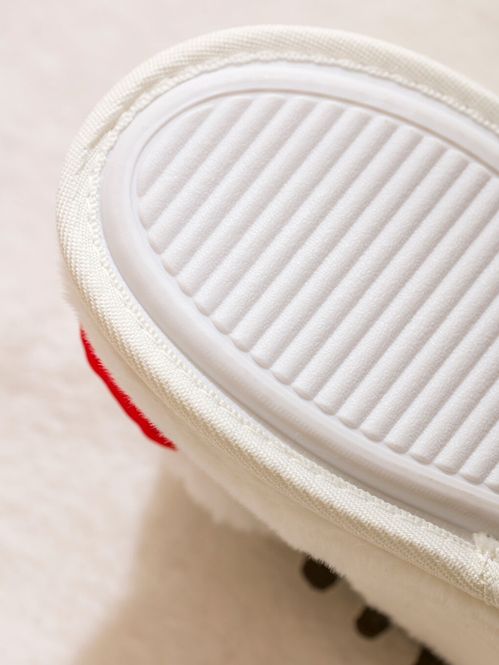 Woman WHITE Home Slippers-4