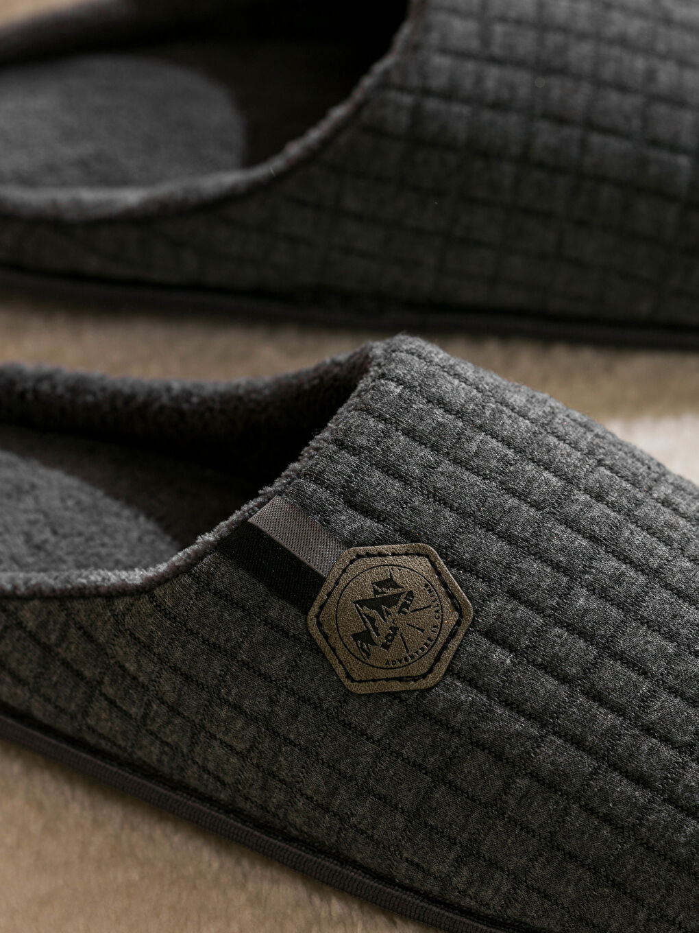 Man GREY Home Slippers-2