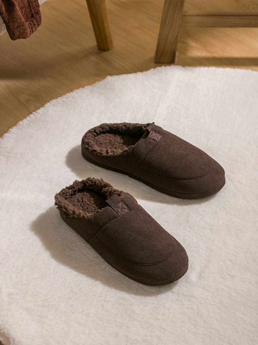 Men’s Plush Home Slippers-1