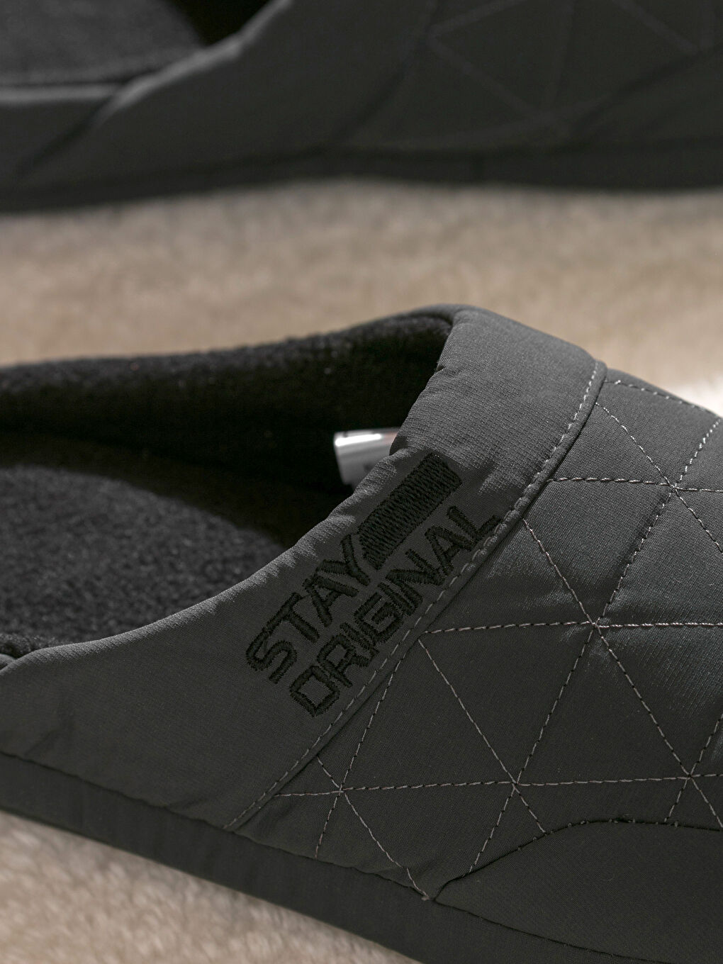 Patterned Men's Home Slippers-2