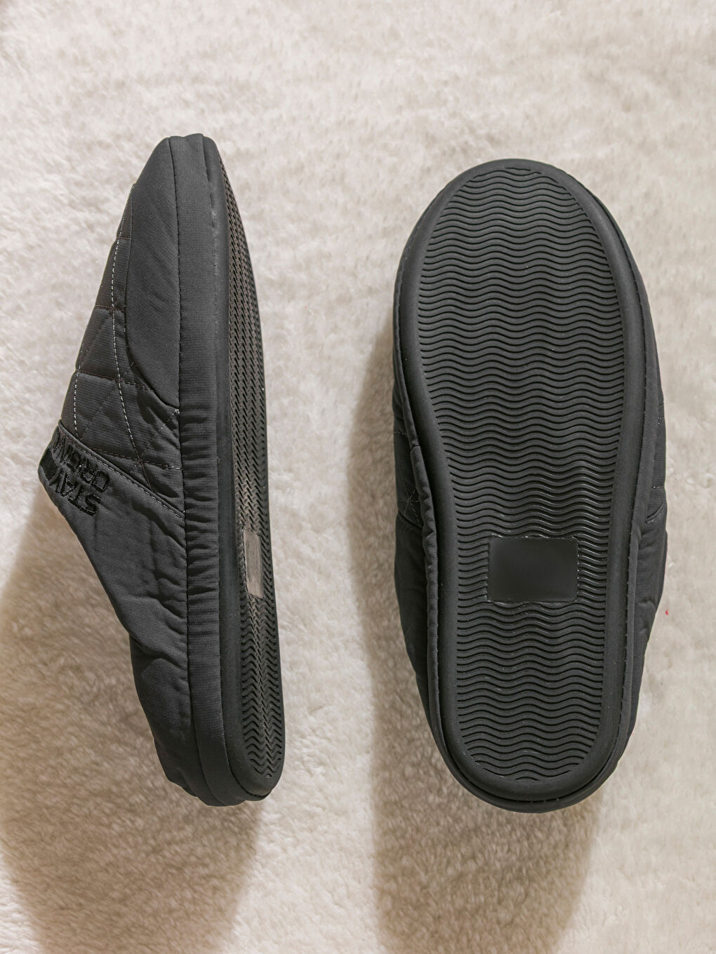 Patterned Men's Home Slippers-3