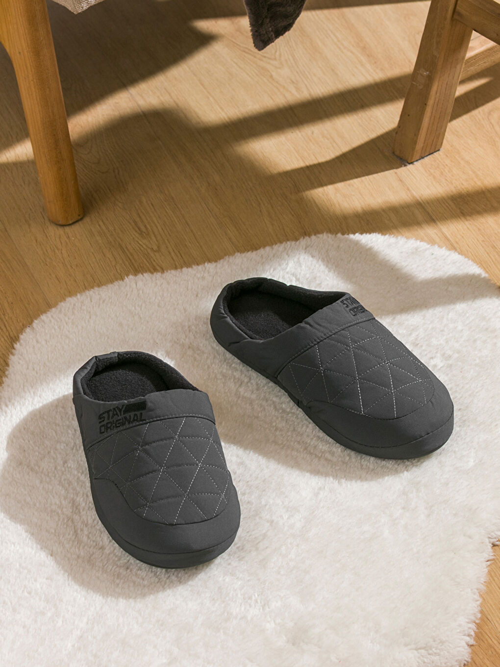 Patterned Men's Home Slippers