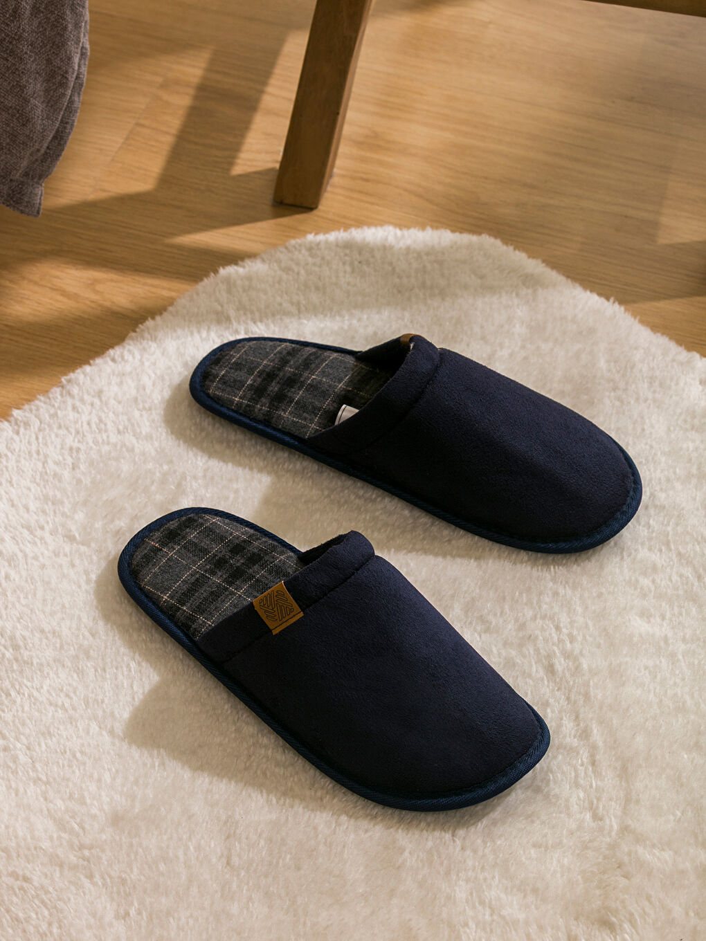 Man NAVY Home Slippers-1