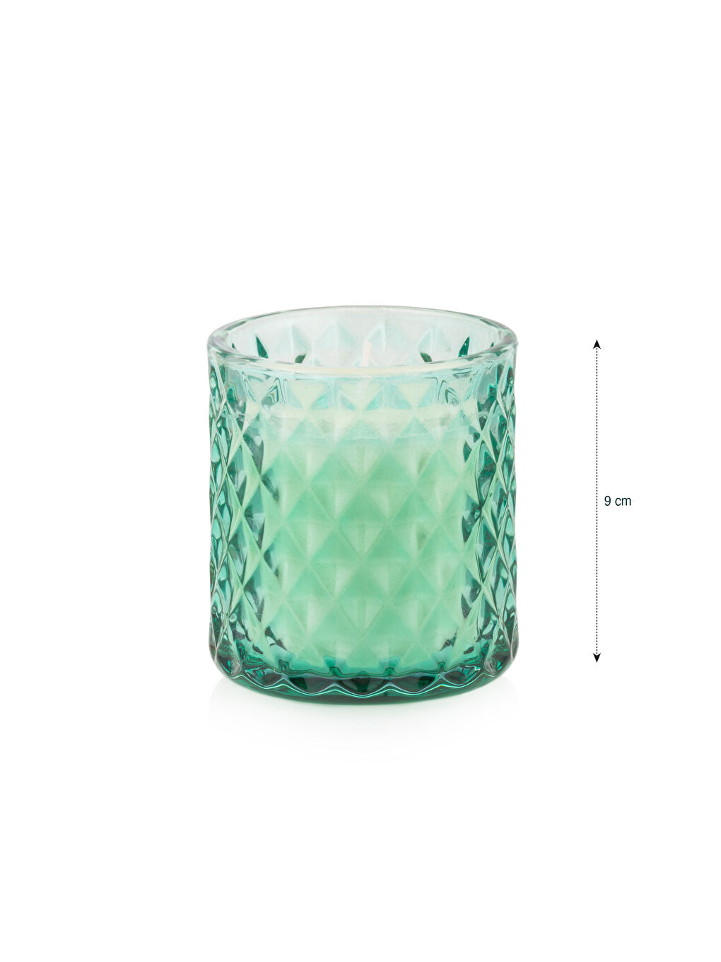 شمعة زجاجية ديكورات 210 غرام-3