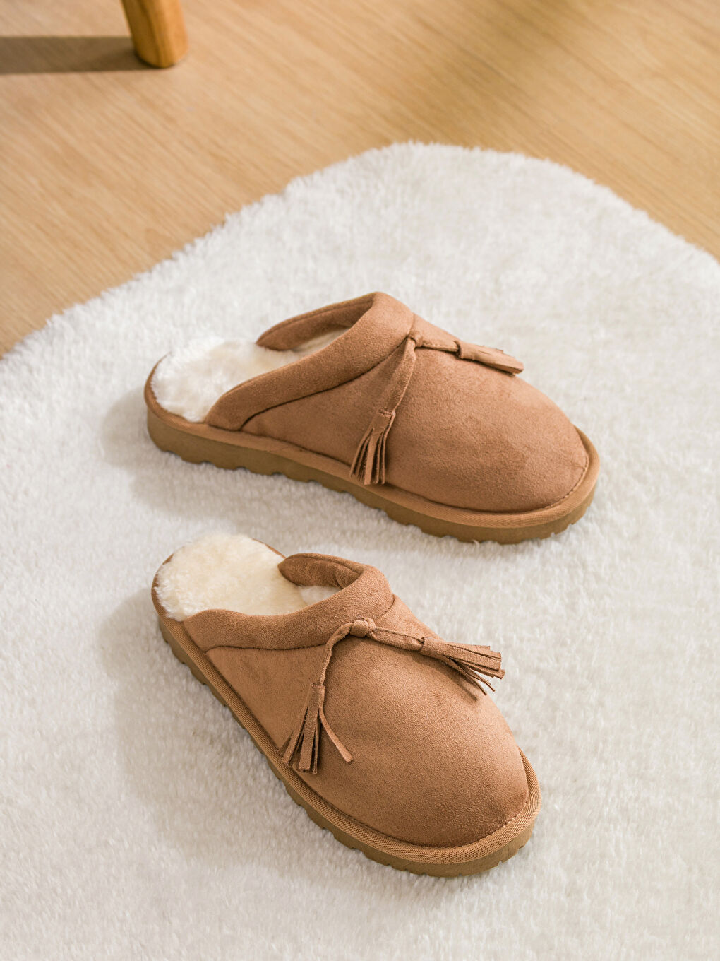 Suede-Look Women's Home Slippers-1